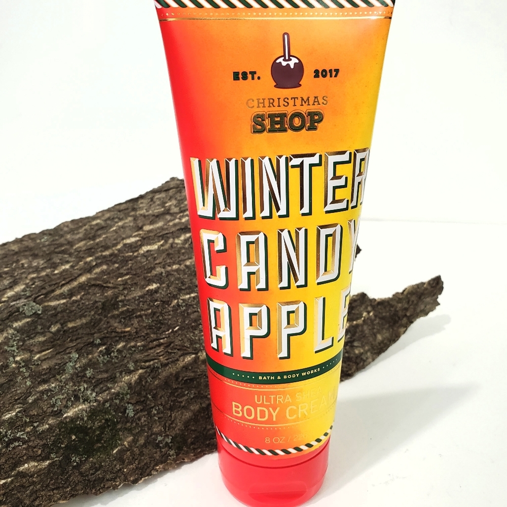 Bath & Body Works Winter Candy Apple Body Cream NWT